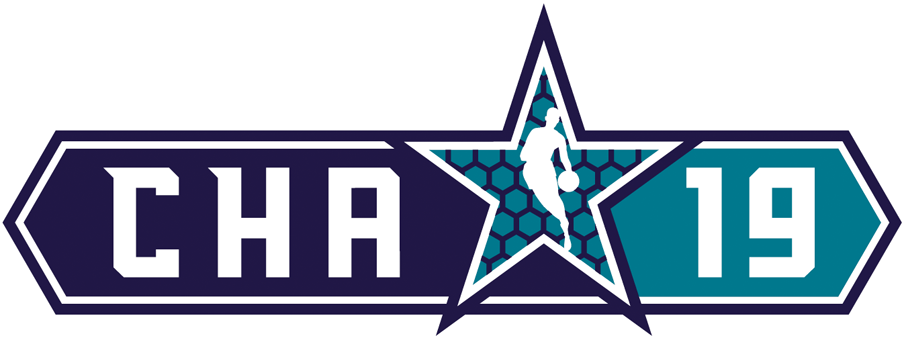 NBA All-Star Game 2019 Wordmark Logo iron on transfers for T-shirts